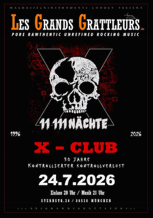 11111 Nächte Kontrollierter Kontrollverlust - 30 Jahre X-Club